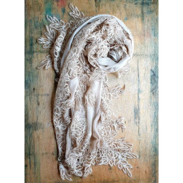 Faliero Sarti medvilnės, modalo, poliesterio ir šilko skara  Faliero Sarti medvilnės, modalo, poliesterio ir šilko skara